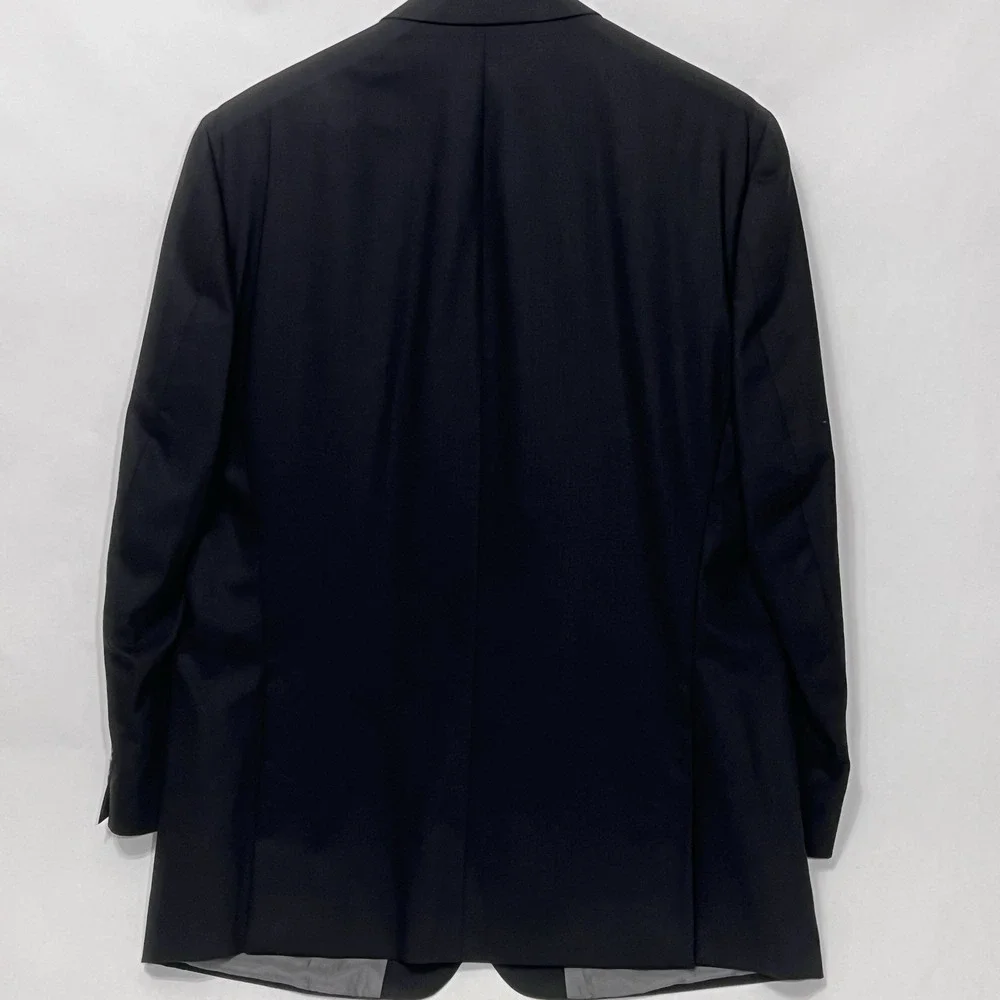 Calvin Klein Wool Blazer Jacket Single Breasted Dark Navy Sport Coat 44L